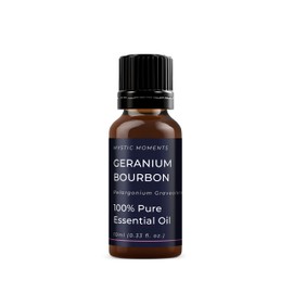 Mystic Moments | Geranium Bourbon Essential Oil 10ml - Pure & Natural Oil for Diffusers, Aromatherapy & Massage Blends Vegan GMO Free