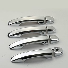 Cobra-Tek Chrome Door Handle Cover with Smart Key | FITS 2018 - UP Honda Accord | OEM Design & Direct Fit Exterior Finish | Direct Fit, Anti-Scratch Covers