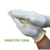 Regency Wraps Kneading Gloves for Non-Stick Dough Rolling and No-Mess