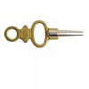 Vintage pocket Watch clock key Brass and Steel Keys Clock