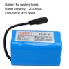 RC Nesting Boat Battery 12000mAh 7.4V Rechargeable Lithium Battery High