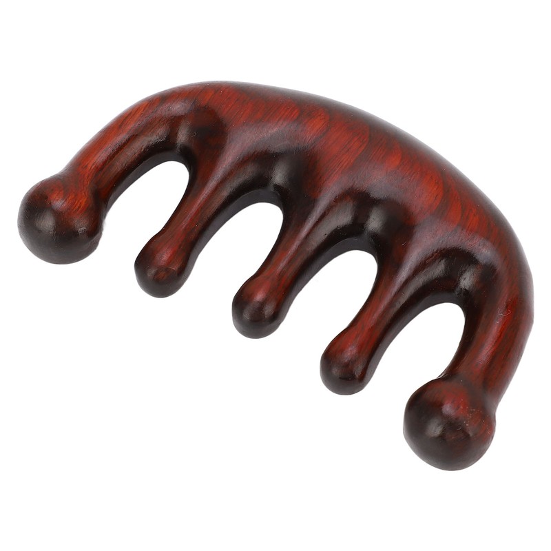 Wood Scalp Meridian Comb Stress Relief Prevent Static Wide Tooth
