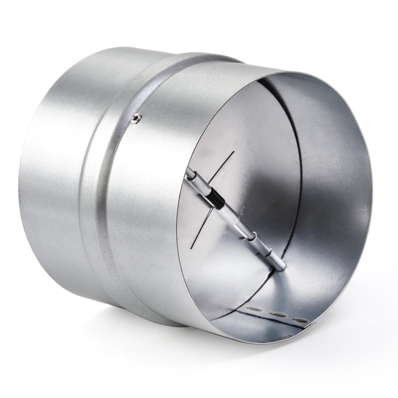 SOUJOY 2 Pack 4 Inch Backdraft Damper, One-Way Airflow Duct