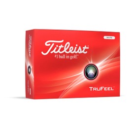 Titleist TruFeel Golf Balls, White (One Dozen)