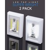 VIBELITE Closet Light, Battery Operated Switch Light, Tap Light, Touch,