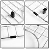 MONSINTA Stainless Steel Sink Grid and Protectors for Bottom of