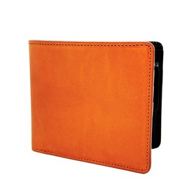 RAITO LEATHER Tochigi Leather Wallet, Men's, Bi-fold, Genuine Leather, Made in Japan, Large Capacity, Bi-Color, Camel