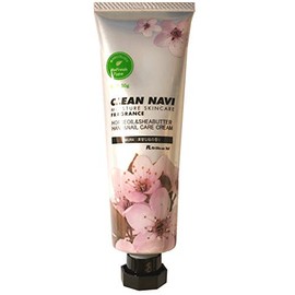 Clean Navi Hand & Nail Care Cream, Sakura, 1.8 oz (50 g) x 3 Piece Set [Without Outer Box]