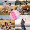 3-Piece Portable Cutlery Set with Lid - 8in Travel Utensil