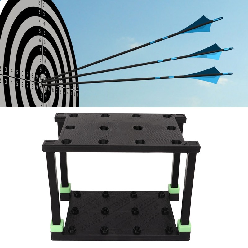 Arrow Separator Stand Arrow Rack PLA Rectangle Shape for Archery