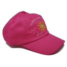 Hot Pink Conch Republic Key West Baseball Caps & Hats - We Seceded Where Others Failed Embroidered 100% Cotton