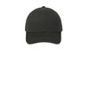 Port Authority Sandwich Bill Cap with Striped Closure Charcoal/Black