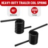TRUCFUSION Trailer Ramp Spring 1 Pair Heavy-duty Trailer Coil Springs