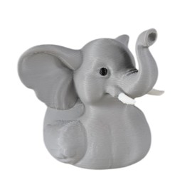 Elephant Duck Figurine - Dashboard Duck for 4x4 & Car Decoration - Unique Rubber Duck Design - Collectible Cruise Duck for Hiding - Duck Duck 4x4 Accessory – 3D Printed in Canada