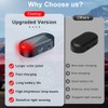 ELECTOP Car Solar Power Simulated Dummy Alarm, Anti-Theft LED Flashing
