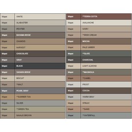 Modern Stone Grout Stain Color Seal - Mapei Colors - 16oz (Avalanche #38)