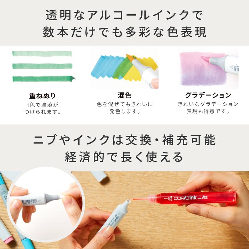 Copic Ciao Illustration Set Mini (Pop) Illustration Marker, Marker Pen