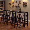 Mr IRONSTONE Bar Table, 53" Pub Table High Top Table