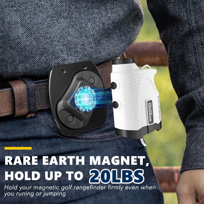 Magnetic Belt Clip & Clip-on Tape Measure Holster, Portable Tool