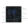 Decdeal Programmable Thermostat Floor Heating Thermostat 485 Modbus Thermostat WiFi