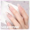 GAOY- Esmalte de uñas en gel nude Pink Jelly, esmalte
