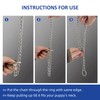 WePet Dog Chain Collar, Metal Slip Collar, Heavy Duty Choke