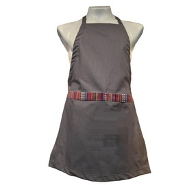 Benditta Natura Guatemalan Handmade Cotton Kitchen Apron – Adjustable with 2 Pockets for Men & Women, Cooking, Baking, BBQ & Restaurant Use