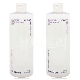 Innisfree Blueberry Rebalancing Skin 500ml + 500ml / 이니스프리 블루베리 리밸런싱 스킨 500ml + 500ml