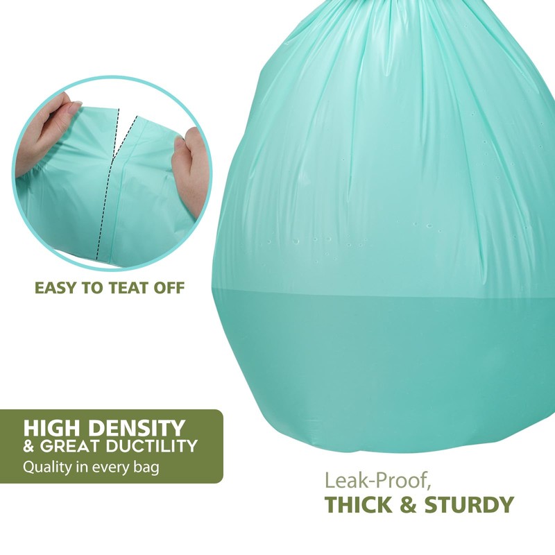 AYOTEE Compostable Trash Bags 13 Gallon Tall Kitchen, 45 Count