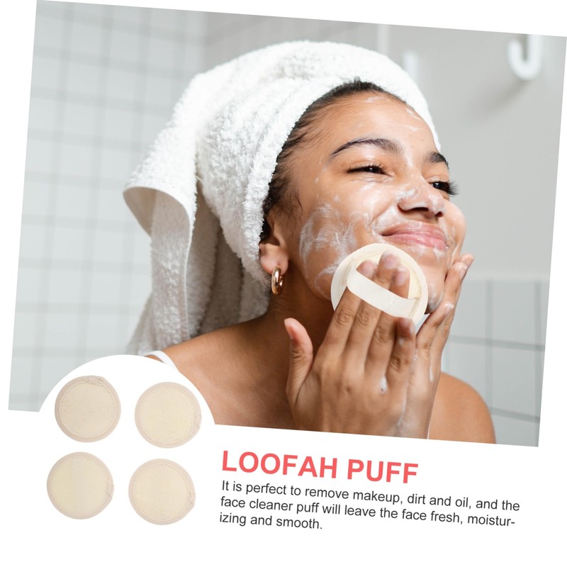 Mobestech Pcs Face Cleaning Pads Makeup Puff Multi-function Reusable Pads