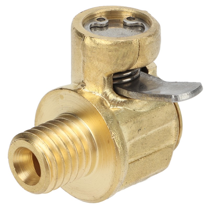 Engine Oil Drain Valve M12‑1.75 Connector Quick Brass Stainless Steel