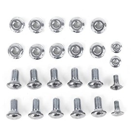 Bumper Bolt Kit Front and Rear 24 Pieces For 1957-1960, 1964-1972 Ford F-350 Pickup Truck