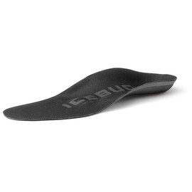 Icebug Slim Insoles with Dynamic Arch Support, Black Medium Arch, M 5/W 6.5-7