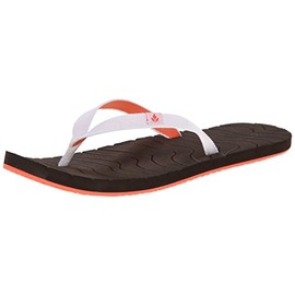Reef Women's Swells, Brown/White/Coral, 9 M US