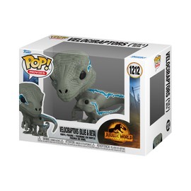 Funko POP Pop | Buddy: Jurassic World Dominion - Blue & Beta, Multicolor, 62223