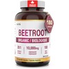 10,000mg Organic Beet Root Supplement – 180 Capsules | 20:1