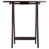 Winsome Dylan Snack Table Set with Stand, for Living Room,