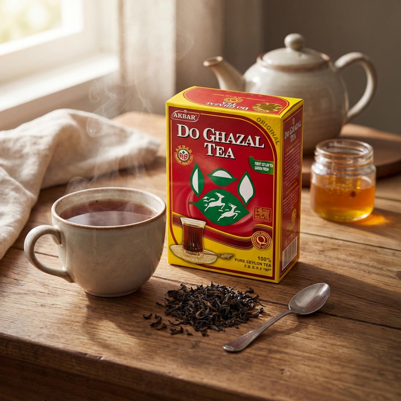 Do Ghazal Pure Ceylon Tea 16oz (454g) Black Loose Leaves