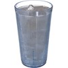 Carlisle FoodService Products Crystalon Stack-All Stackable Tumbler Plastic Tumbler with