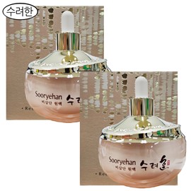 Sooryehan Bisamdan Concentrate 45ml x 2/Whitening + Wrinkle Essence DJ / 수려한 비삼단 원액 45ml 2개/미백+주름에센스 dj