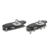 2PCS Work Light Bar Mounting Brackets Universal Stainless Steel LED