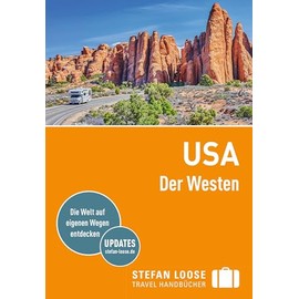 Stefan Loose Reiseführer USA, Der Westen: mit Reiseatlas
