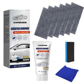 7Pack New Nano Sparkle Cloth Car Scratch Remover and Repair Paste - Polishing Wax for Scratches - Magic Cloth