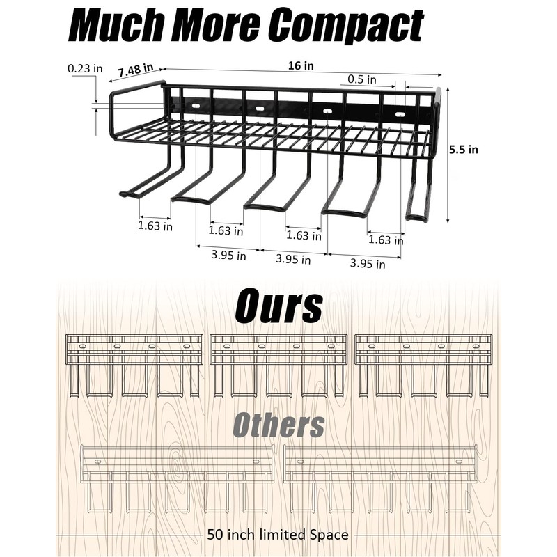 WellMall Heavy Duty Tool Organizer, 16" W x 7.48" H