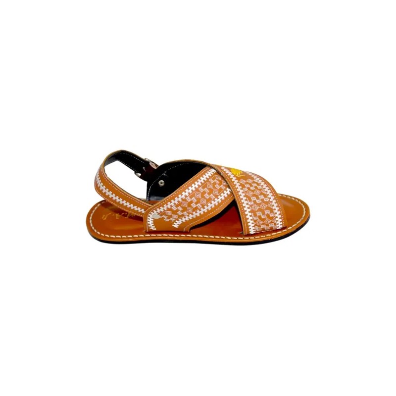 Huarache Artesanal Tipo Piteado Gallo