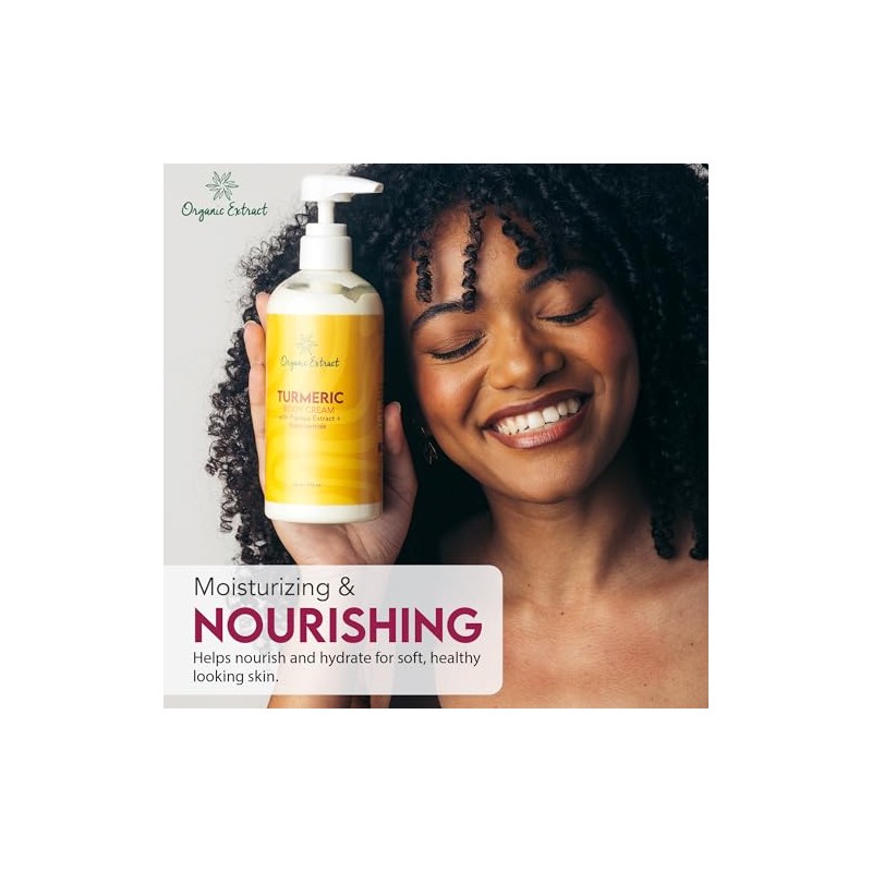 Turmeric Body Cream - 16 fl oz/473 ml - Deep