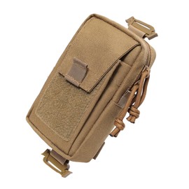 Backpack Attachment Pouch - Backpack Strap Accessory Pouch - Multi-Purpose Backpack Strap Accessory Pouch, Nylon Shoulder Smartphone Strap Pack for Outdoor Activities