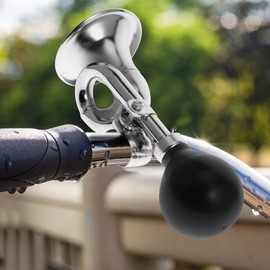 Air Horn Car Horn Super Loud Air Horn, Dual Trumpet Train Horn Kit for Truck, Truck Horn Bicycle Bell, Loud Train Horn for Car Super Loud Air Horn Dual Trumpet Truck Horn with Compressor