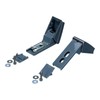 Repair Kit Door Handle Silver Wide for Stainless Steel Lever