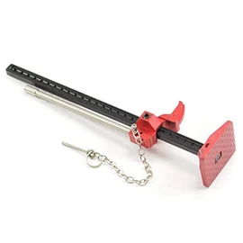 Fastrax Aluminium Anodised High Lift Jack & Chain FAST2345 Hi-Lift Hilift 140mm